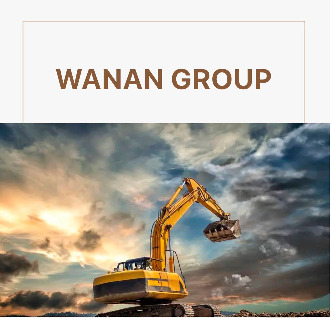 WANAN powder coating, both inside and outside, creates a strong strength for construction machinery